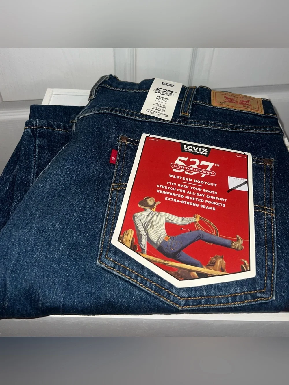 Levi's Men's Bootcut Jeans - Dark Indigo